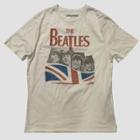 Junk Food Men's Short Sleeve The Beatles Graphic T-shirt - White