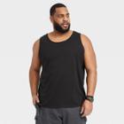 Men's Big & Tall Tank Top - Goodfellow & Co Black