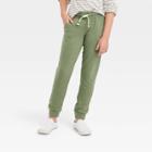 Girls' French Terry Jogger Pants - Cat & Jack Green