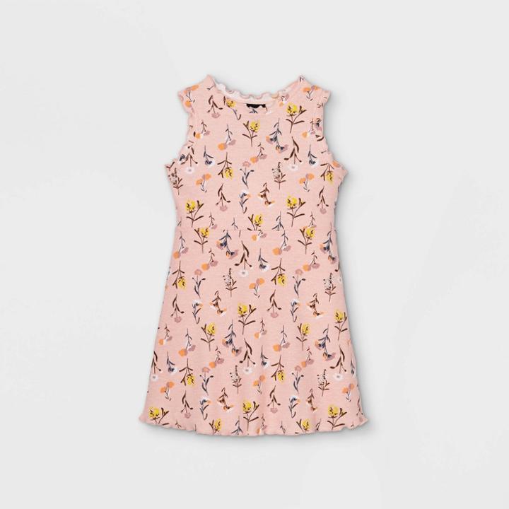 Toddler Girls' Rib Tank Dress - Art Class