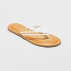 Women's Jami-lynne Flip Flop Sandal - Universal Thread White