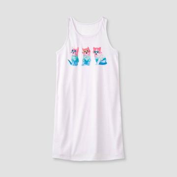 Girls' Cats Tank Nightgown - Cat & Jack Pink