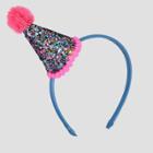 Toddler Girls' Party Hat Headband - Cat & Jack Pink/blue