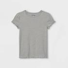 Girls' Short Sleeve T-shirt - Art Class Gray