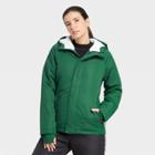 Women's Cold Weather Softshell Jacket - All In Motion Dark Green