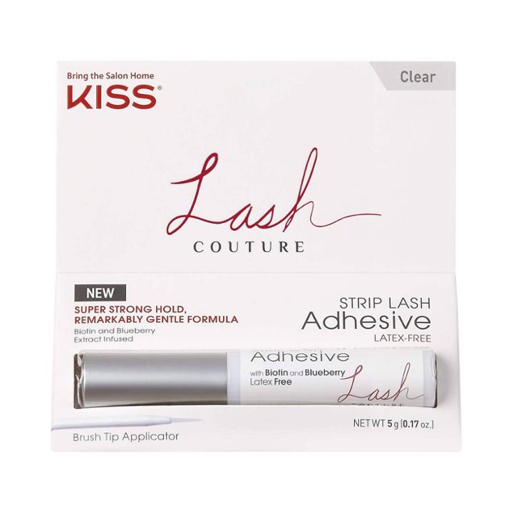Kiss Nails Kiss Lash Couture Strip Lash False Eyelash Glue - Clear