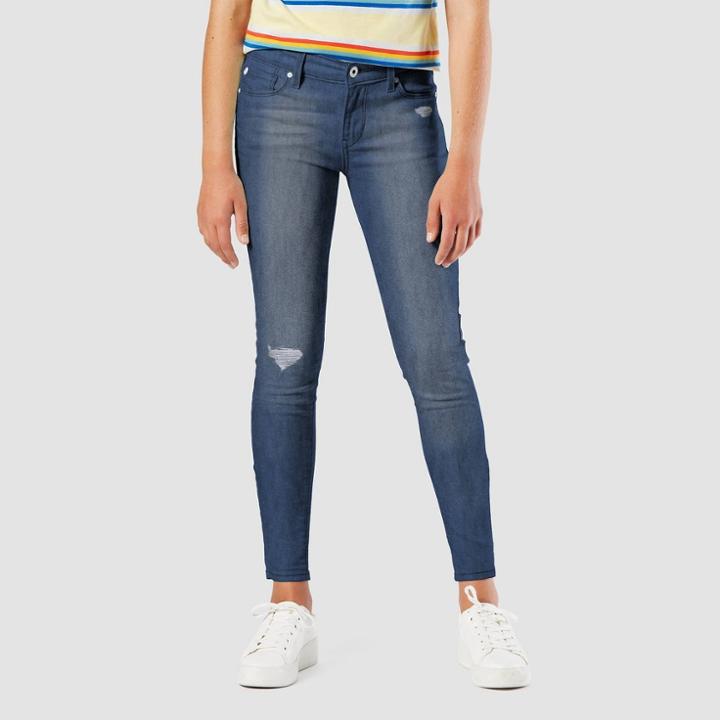 Denizen From Levi's Girls' Super Skinny Jeans - Medium Wash