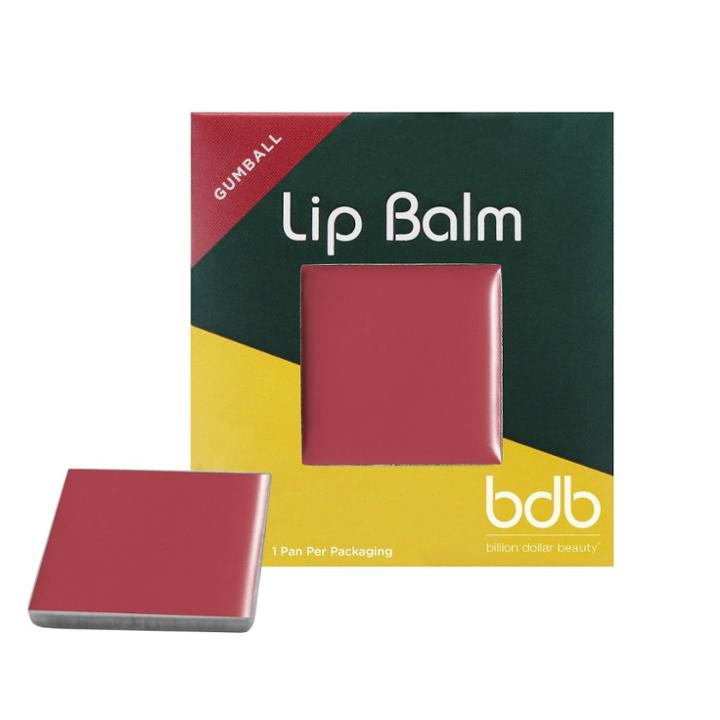 Billion Dollar Beauty Waterproof Hydrating Lip Balm Pan - Gumball