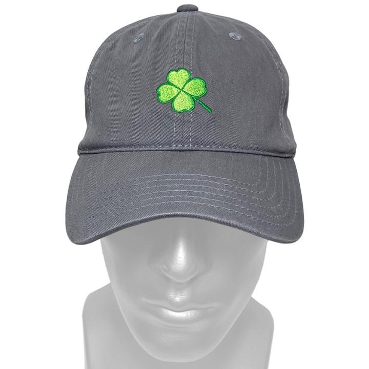 Concept One Men's Clover Dad Hat - Charcoal Gray