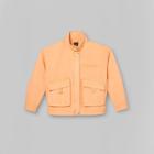 Zip Front Utility Jacket - Wild Fable Apricot Orange