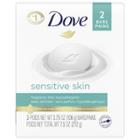 Dove Beauty Dove Sensitive Skin Moisturizing Unscented Beauty Bar Soap - 2pk