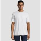 Petitehanes Men's Big & Tall Short Sleeve Beefy T-shirt - White