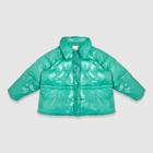 Women's Medium Length Puffer Jacket - A New Day Jade