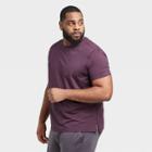 Men's Short Sleeve Performance T-shirt - All In Motion Purple S, Men's,