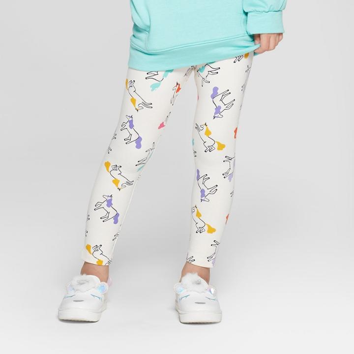 Toddler Girls' Leggings - Cat & Jack Calla Lily