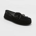 Men's Topher Moccasin Slippers - Goodfellow & Co Black