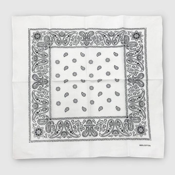 No Brand Adult Unisex Essential Bandana - White
