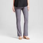 Maternity Inset Panel Bootcut Trouser - Isabel Maternity By Ingrid & Isabel Heather Gray