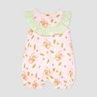 Burt's Bees Baby Baby Girls' Curious Sloth Bubble Romper - Pink