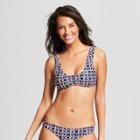 Tori Praver Seafoam Women's Bralette Bikini Top - India Blue