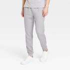 Men's Textured Knit Jogger Pants - All In Motion Gray