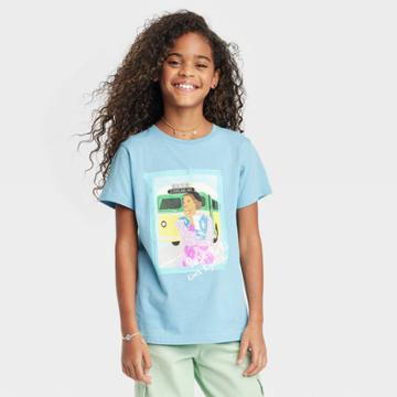 Kids' Piccolina Rosa Parks Short Sleeve Graphic T-shirt - Blue