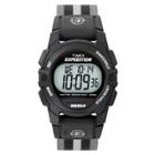 Timex Expedition Digital Watch With Nylon Strap - Black/gray T49661jt, Black/green