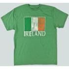 Ev St Patrick Men's St. Patrick's Day Ireland Flag Short Sleeve Graphic T-shirt - Green