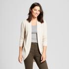 Women's Cocoon Cardigan - A New Day Heather Oatmeal