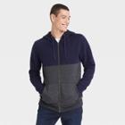 Men's Standard Fit Hooded Sweatshirt - Goodfellow & Co Navy