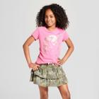 Petitegirls' Short Sleeve Unicorn Graphic T-shirt - Cat & Jack Pink M, Girl's,