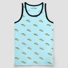 Fifth Sun Men's Taco Shark Tank Tops - Turquoise