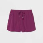 Women's Mid-rise Quick Dry Board Shorts 4 - All In Motion Purple