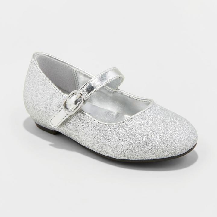 Toddler Girls' Flowers By Nina Monet Glitter Mary Jane -