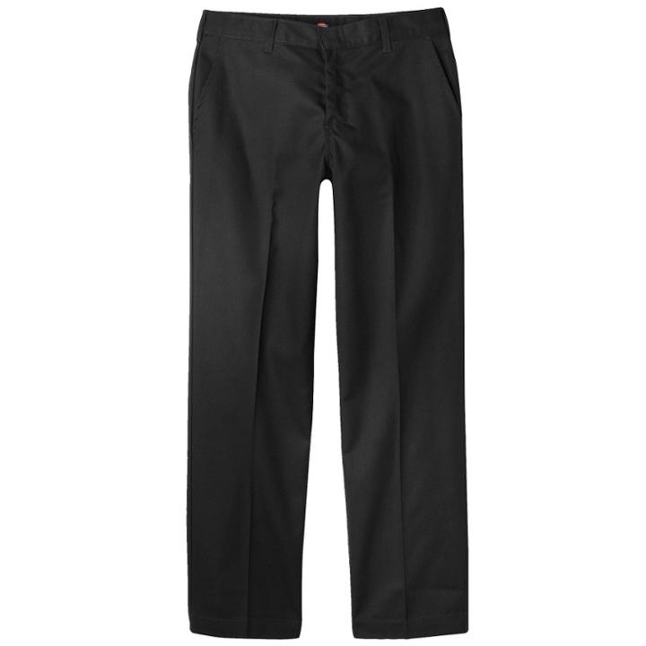 Dickies Young Men's Classic Fit Twill Pants - Black