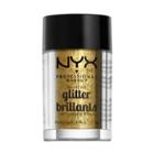 Nyx Professional Makeup Face & Body Glitter Gold - 0.08oz, Adult Unisex