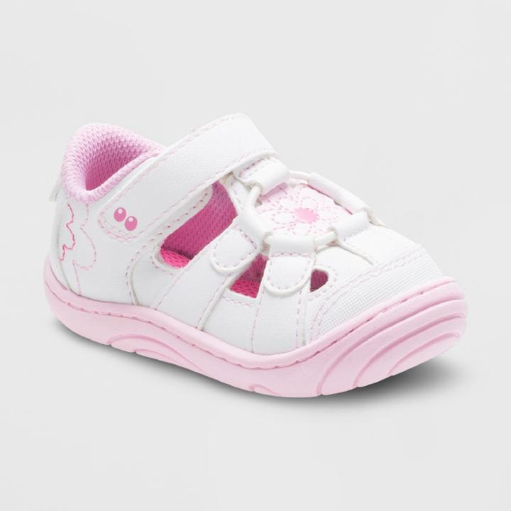 Baby Girls' Surprize By Stride Rite Alexia Fisherman Sandals - White