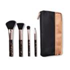 Beauty Tools And Sets - Black Handle With Rose Gold Ferrule - Target Beauty