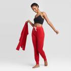 Women's Cozy Thermal Lounge Jogger Pants - Colsie Red