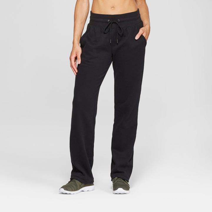 Women's Mid-rise Authentic Fleece Sweatpants 31 - C9 Champion Black