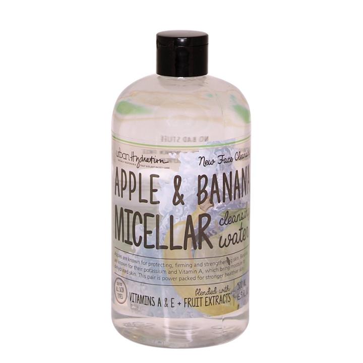 Urban Hydration Apple & Banana Micellar Water - 16.9 Fl Oz, Adult Unisex