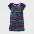 Girls' 'love Yourself' Nightgown - Cat & Jack Navy