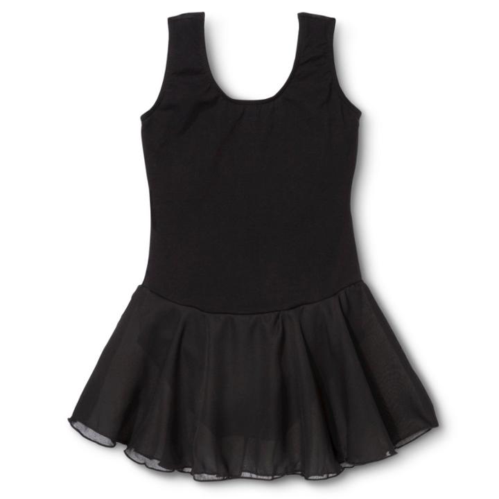 Target Danz N Motion Girls' Activewear Leotard Dress - Black