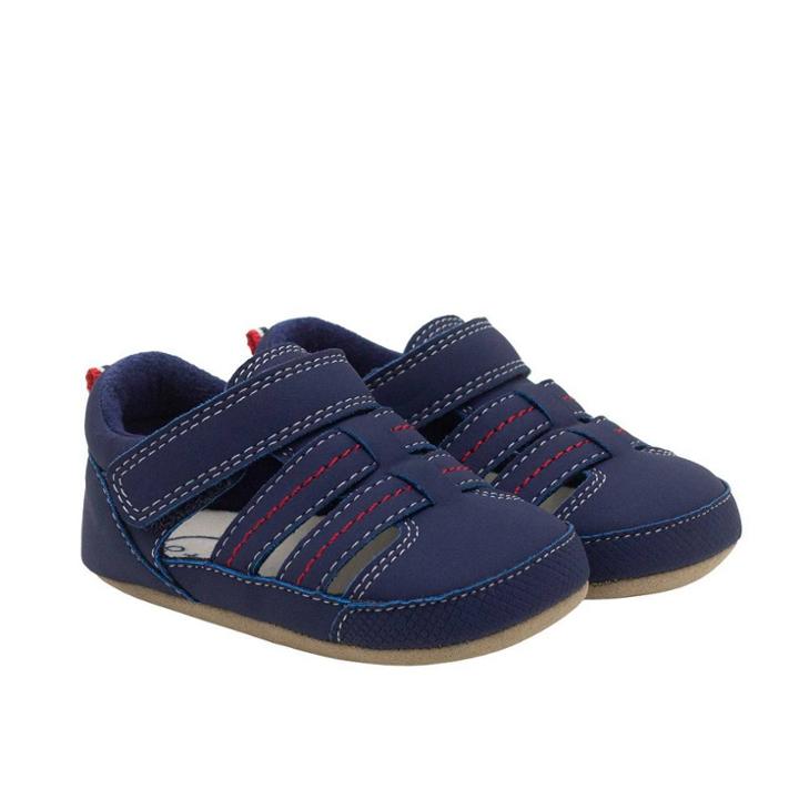 Baby Boys' Ro+me By Robeez Fisherman Sandals - Navy