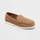 Boys' Alden Suede Slip-on Loafers - Cat & Jack Cognac