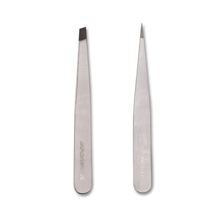 Japonesque Slant & Point Tweezers