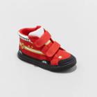 Toddler Boys' Raymond Twill Apparel Sneakers - Cat & Jack Red