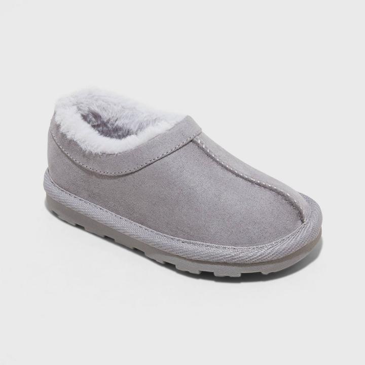 Toddler Boys' Channing Moccasin Slippers - Cat & Jack Gray