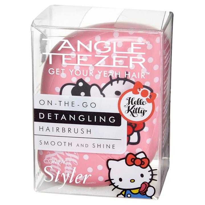 Tangle Teezer Compact Styler Hello Kitty Hair Brush Pink