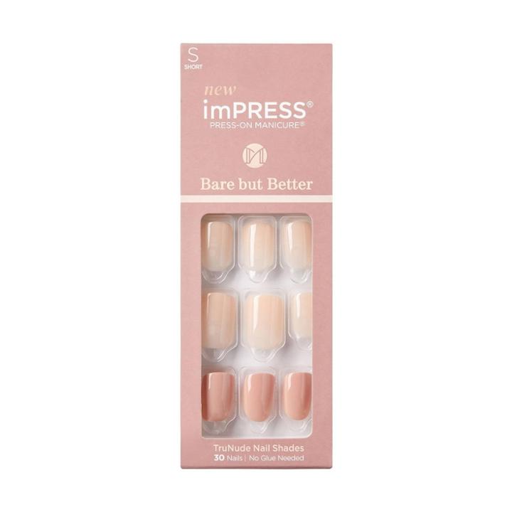 Impress Press-on Manicure Bare But Better Fake Nails - Simple Pleasure